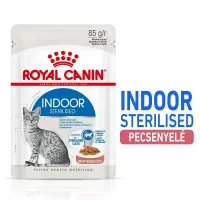 Royal Canin Indoor Gravy 12x85g - lakásban tartott felnőtt macska szószos nedves táp