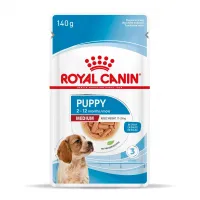 Royal Canin Medium Puppy 140g-nedves táp közepes testű kölyök kutya részére
