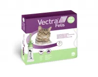 Vectra Felis rácsepegtető oldat macskáknak (0,6-10kg) 3x