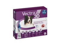 Vectra 3D rácsepegtető oldat közepes testű kutyáknak M (10-25kg) 3x