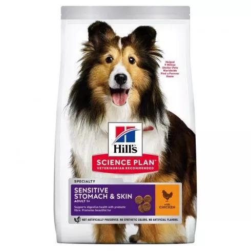 Hills Science Plan Canine Adult Sensitive Stomach & Skin 14 kg