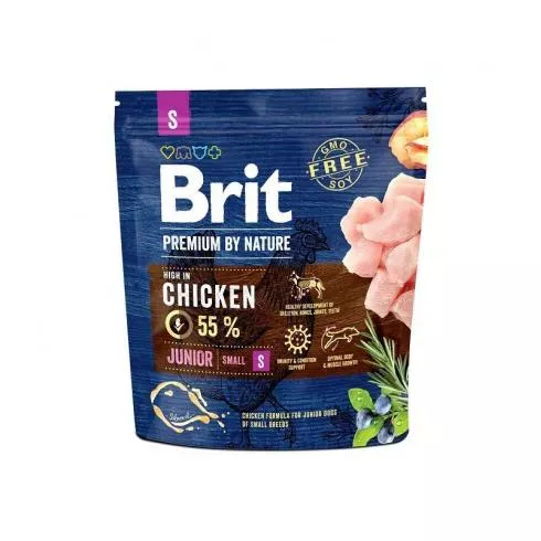 Brit Premium by Nature Junior Small kutyatáp 1kg