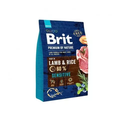 Brit Premium by Nature Sensitive Lamb kutyatáp 3kg