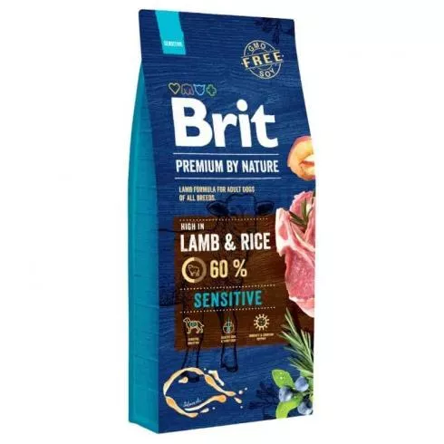 Brit Premium by Nature Sensitive Lamb kutyatáp 15kg
