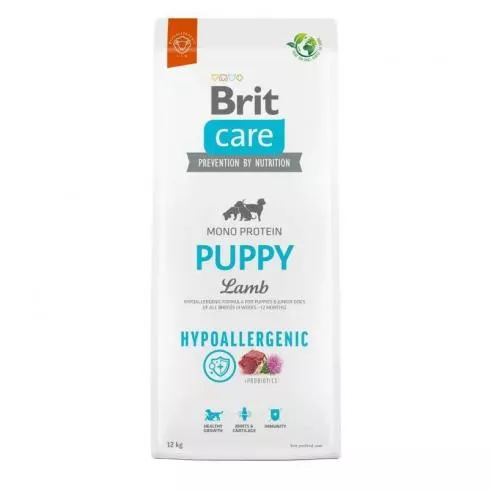 Brit Care Dog Hypoallergenic Puppy bárány,rizs kutyatáp 12kg