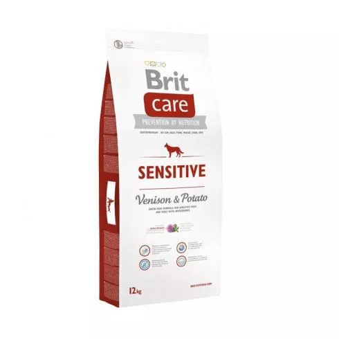 Brit Care Sensitive Venison & Potato  kutyatáp 12 kg