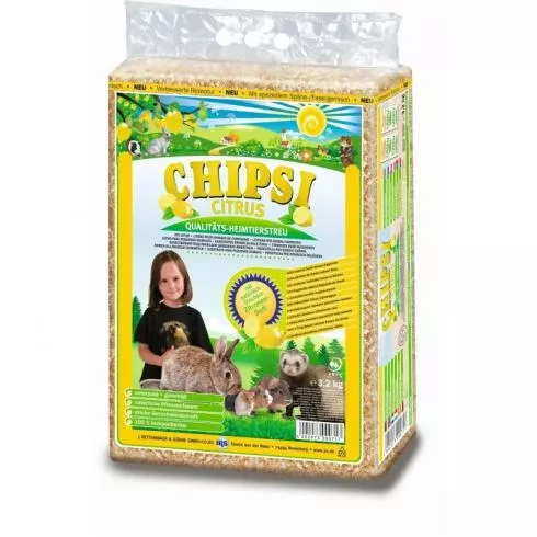 Chipsi Forgács Citrus 60l, 3.2kg