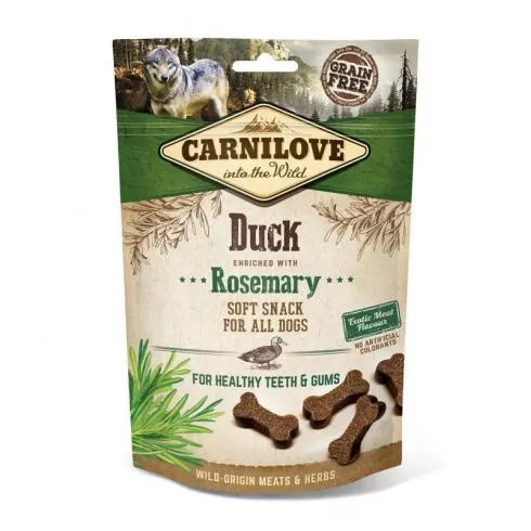 Carnilove Cat Crunchy Snack Duck & Raspberries-  Kacsa Hússal és Málnával 50g