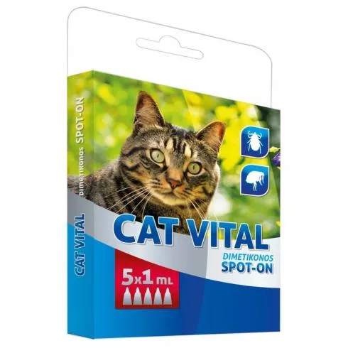 Cat Vital Dimetikonos Spot-on Macskák Részére