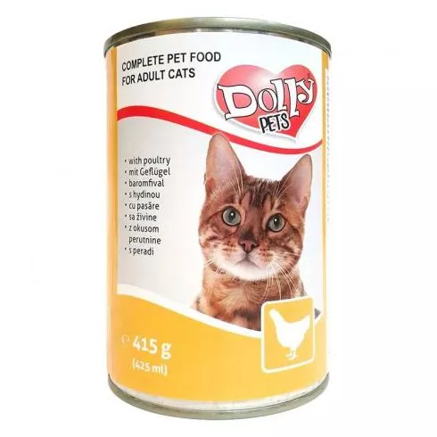 Dolly Cat konzerv csirke 415g