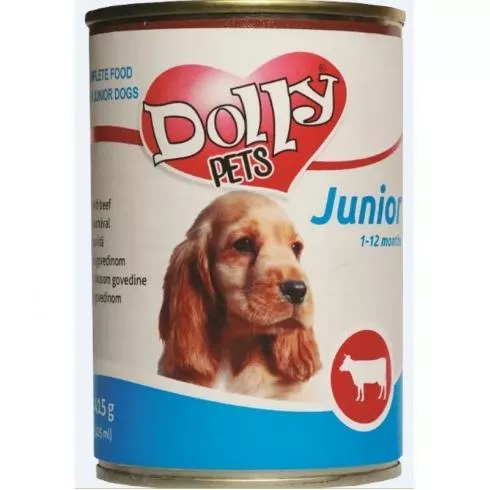Dolly Junior konzerv marha 415g