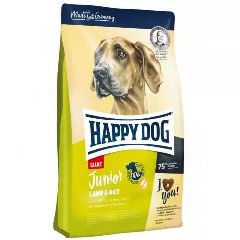 Happy Dog Junior Giant Lamm/Rice kutyatáp 15kg