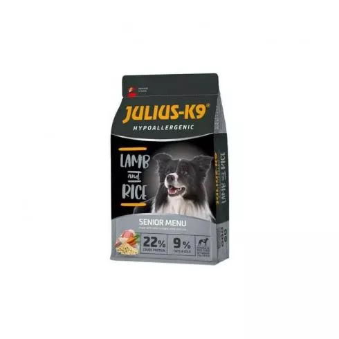 Julius K9 Hypoallergenic Lamb and Rice Senior/Light kutyatáp 12kg