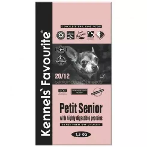 Kennels Favorite Petite Senior száraz kutyatáp 1,5kg