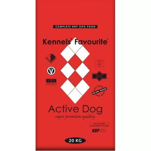 Kennels Favorite Active Dog száraz kutyatáp 20kg