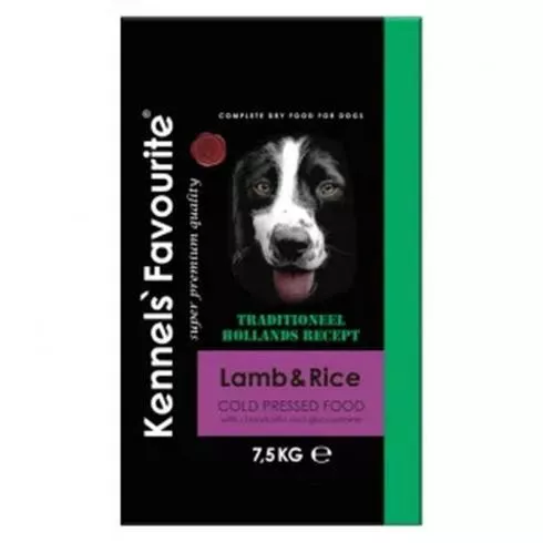 Kennels Favorite Cold Pressed Lamb&Rice száraz kutyatáp 7,5kg