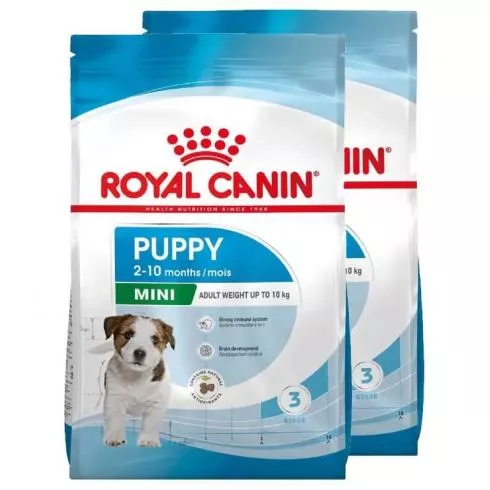 Royal Canin Mini Puppy 2x4kg-kistestű kölyök kutya száraz táp