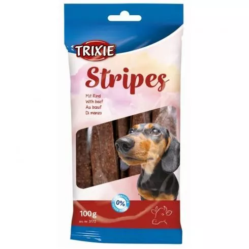 Trixie Jutalomfalat Stripes Light marhás 10db/csomag 100g
