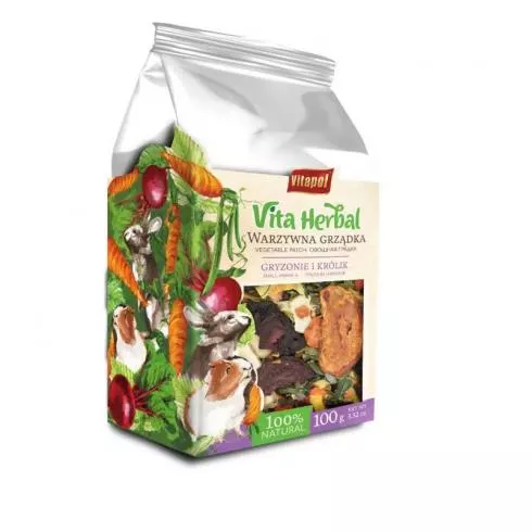 Vitapol Vita Herbal Kisállatoknak Zöldség Csomag 100g