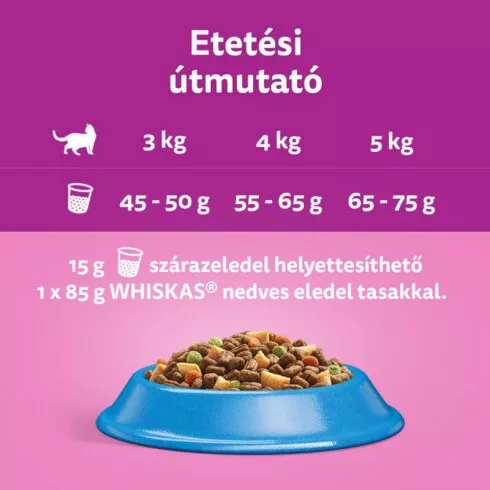 Whiskas száraz macskaeledel tonhallal 14kg