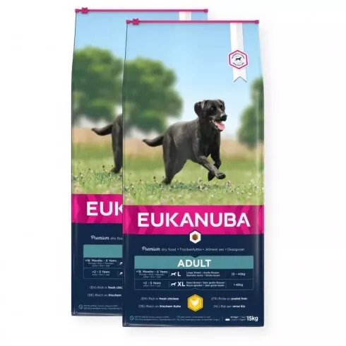 Eukanuba Adult Large 2x15kg