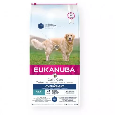 Eukanuba Daily Care Overweigt & Sterilised kutyatáp 12kg
