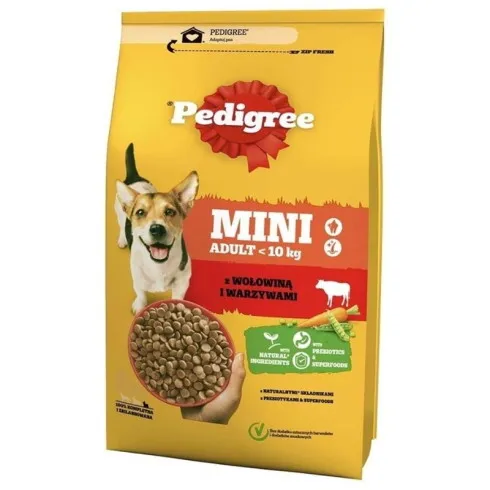 -Pedigree száraz Mini Marha+zöldség 3kg