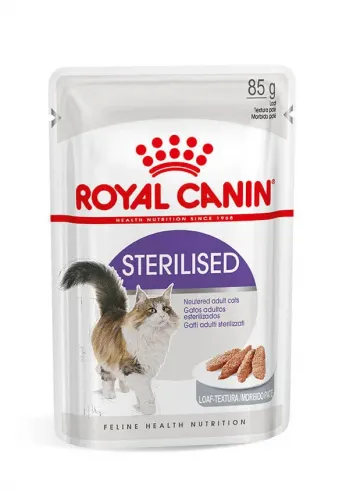 Royal Canin Sterilised Loaf 85g - ivartalanított felnőtt macska pépes nedves táp