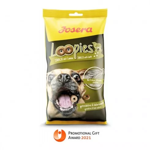 Josera Dog Loopies mit Lamm Jutalomfalat 150g