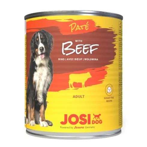 JosiDog Paté Beef Konzerv 400g