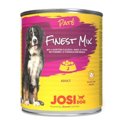 JosiDog Paté Finest Mix Konzerv 800g