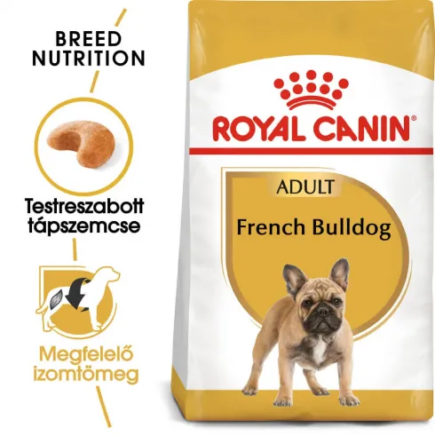 Royal Canin French Bulldog Adult 9kg-Francia Bulldog felnőtt kutyák száraz táp