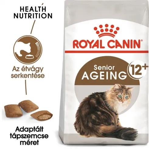 Royal Canin Ageing 12+ 4kg-idős macska száraz táp