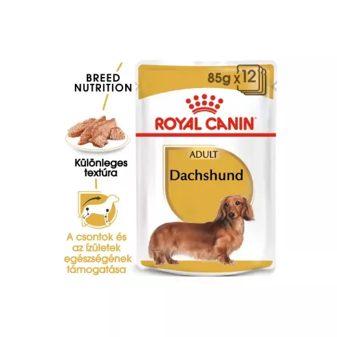 Royal Canin Dachshund Adult 85g - Tacskó felnőtt kutya nedves táp