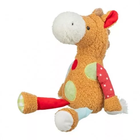 .Játék foltozott, plüss ló 40cm