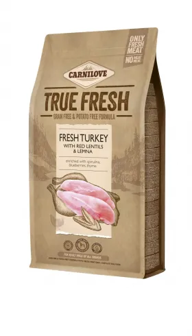 Carnilove True Fresh Dog Adult Turkey - pulyka 2x4kg
