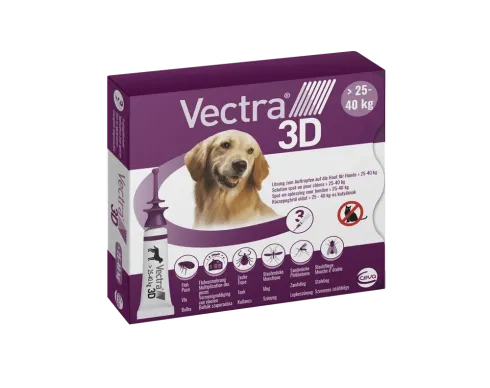 Vectra 3D rácsepegtető oldat nagytestű kutyáknak L (25-40kg) 3x