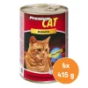 Prémium Cat konzerv marhás 6x415g