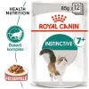 Royal Canin Instictive 7+ 12x85g - idősödő macska szószos nedves táp